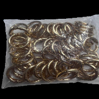 حلقات شنته ذهبي 50 حبه