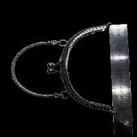 تعليقة شنته بيد فضي 16.5سم